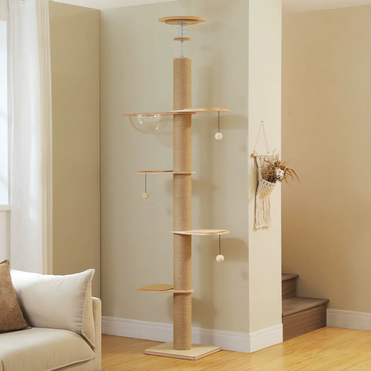 Arbre à chat plafond XXL | Vertical
