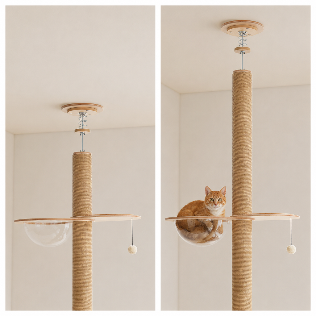 Arbre à chat plafond XXL | Vertical