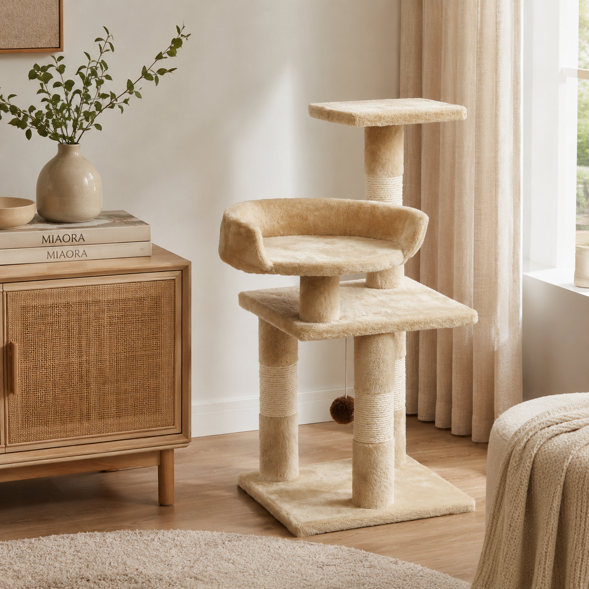 Petit arbre à chat compact | Mini