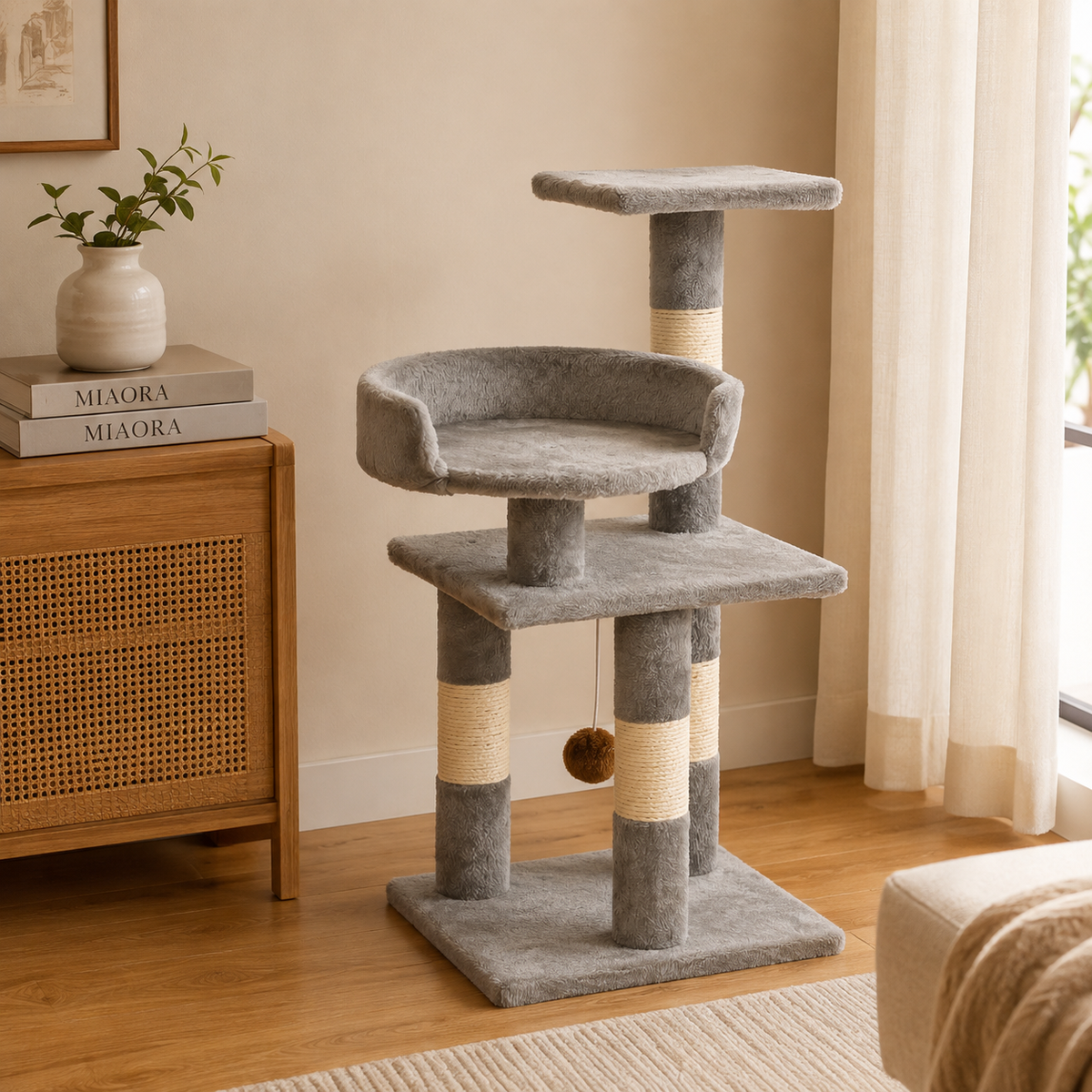 Petit arbre à chat compact | Mini