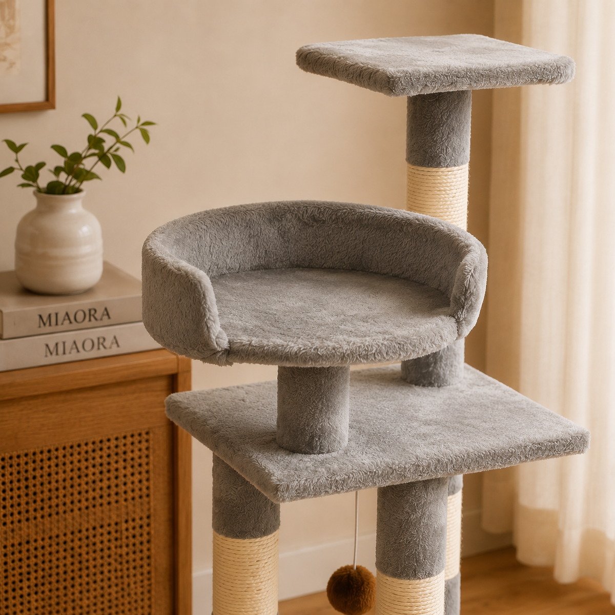 Petit arbre à chat compact | Mini