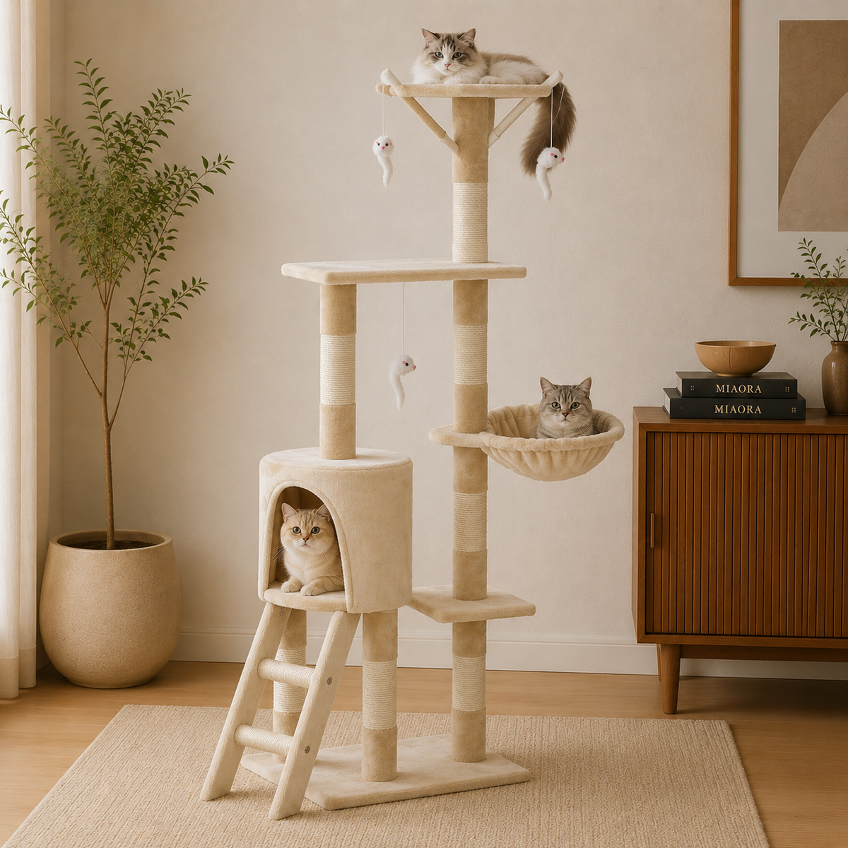 Arbre à chat grande taille | Comfort