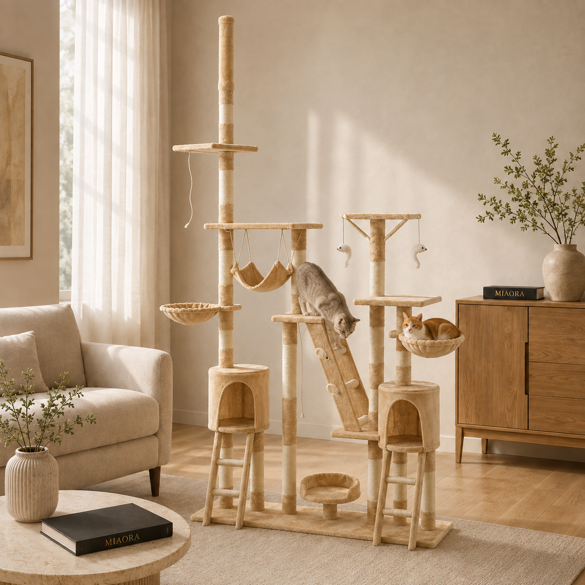 Arbre à chat XXL pour grands chats | Impresio