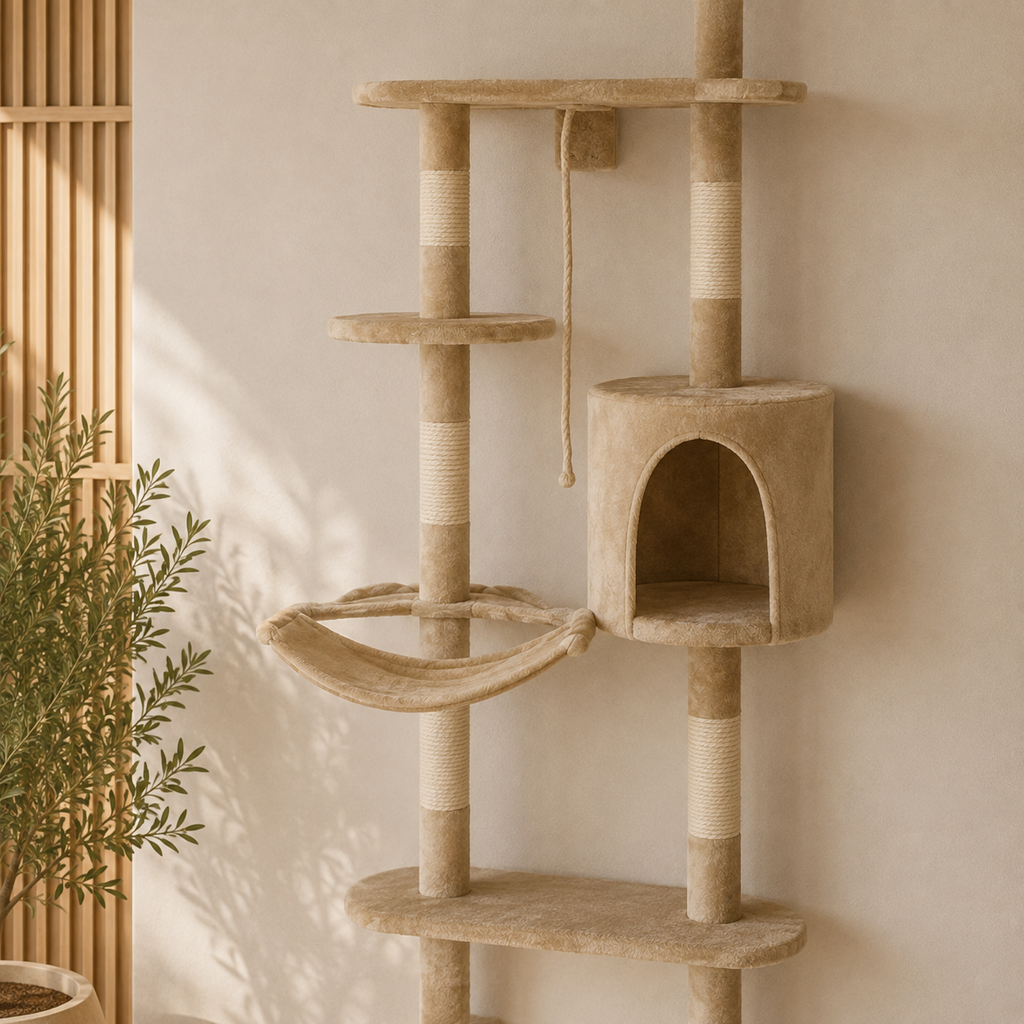 Arbre à chat mural complet | Essential