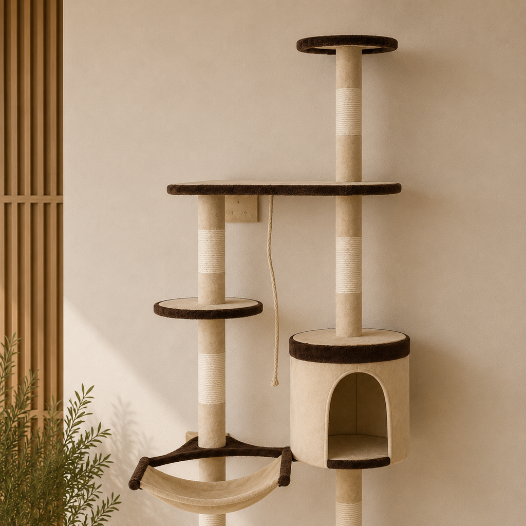 Arbre à chat mural complet | Essential