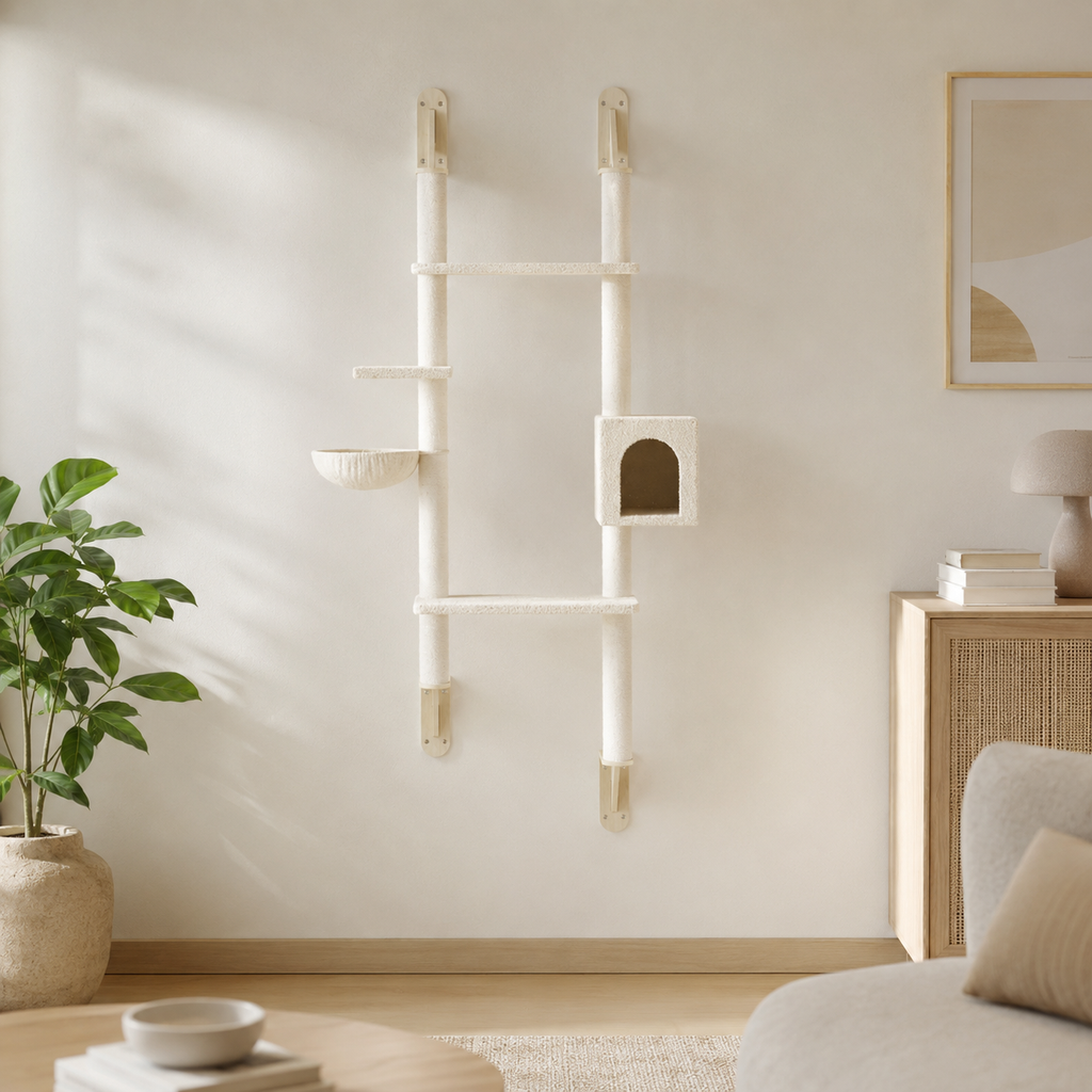 Arbre à chat mural design | Wall