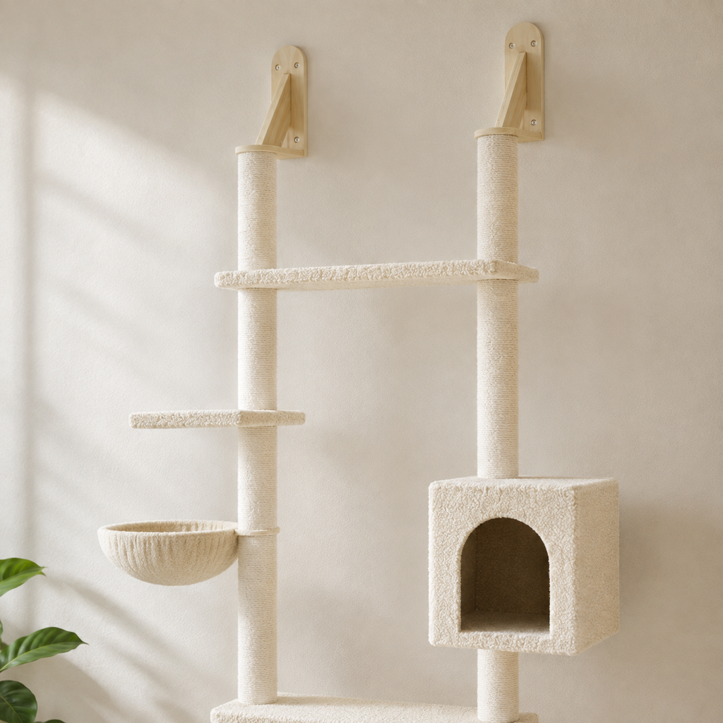Arbre à chat mural design | Wall