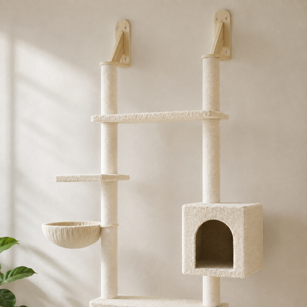 Arbre à chat mural design | Wall
