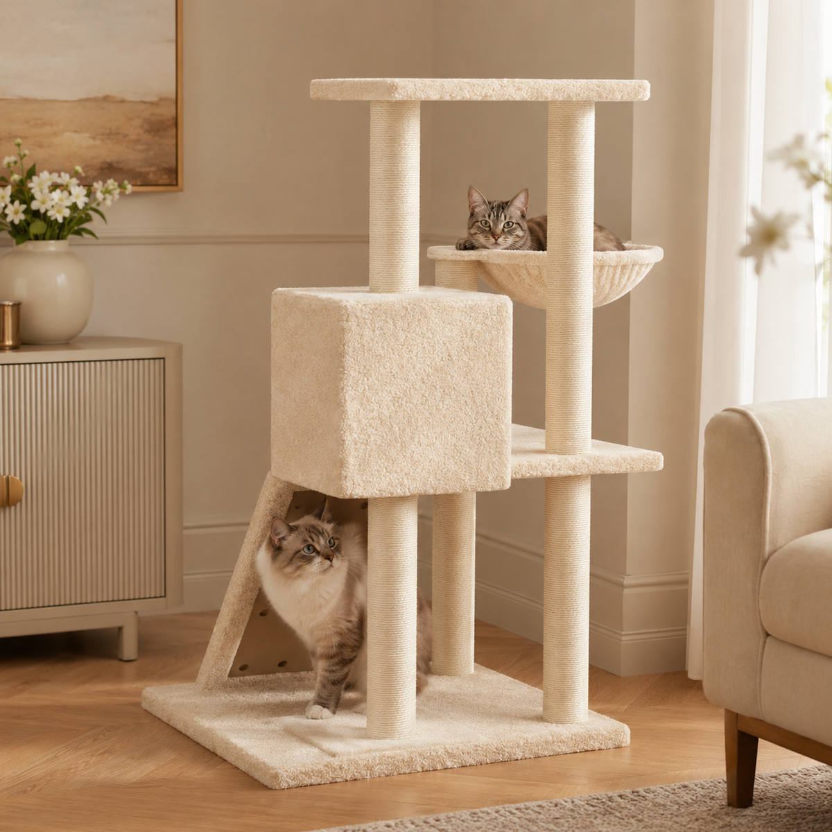 Arbre à chat appartement design | Cozy