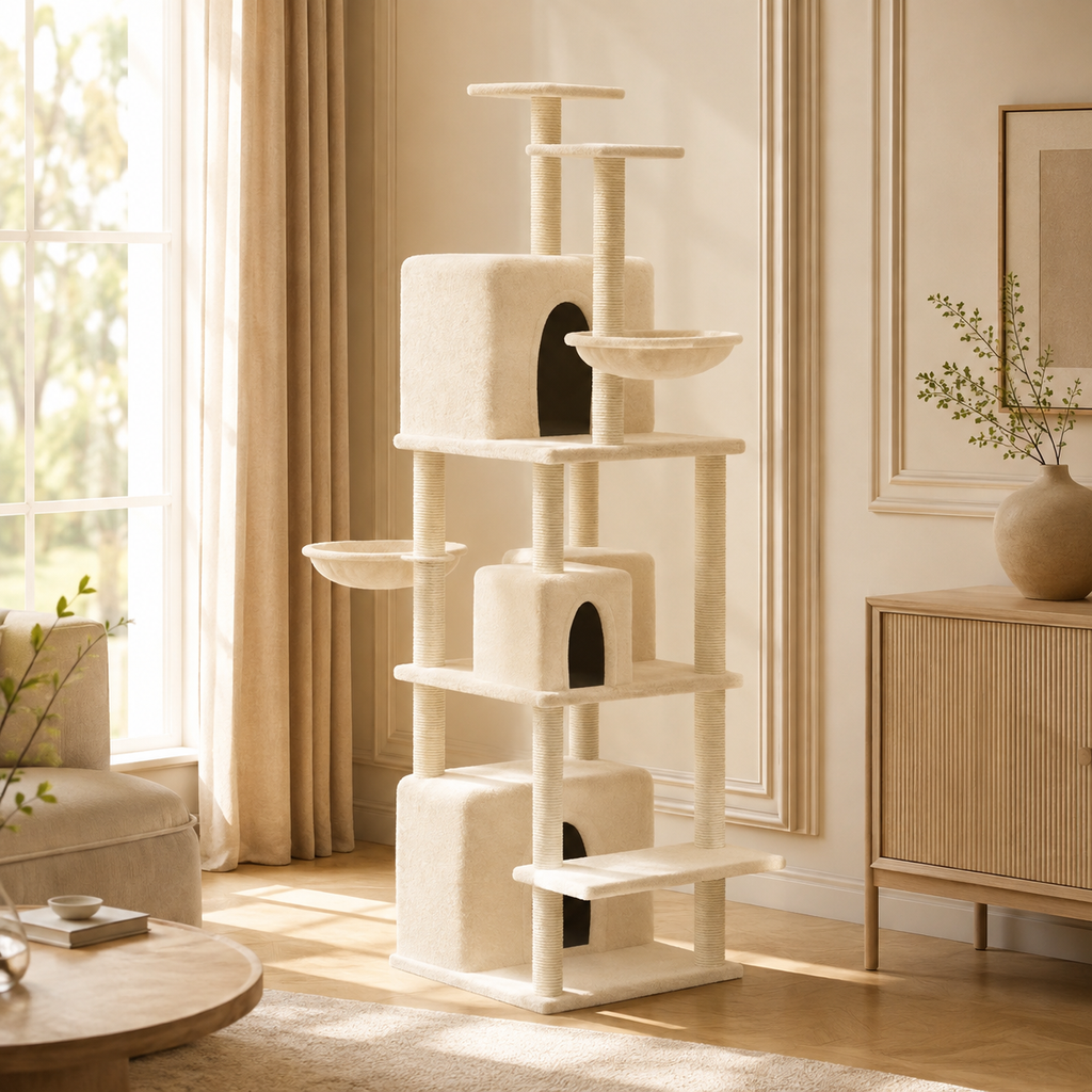 Arbre à chat design grande taille | Elegance