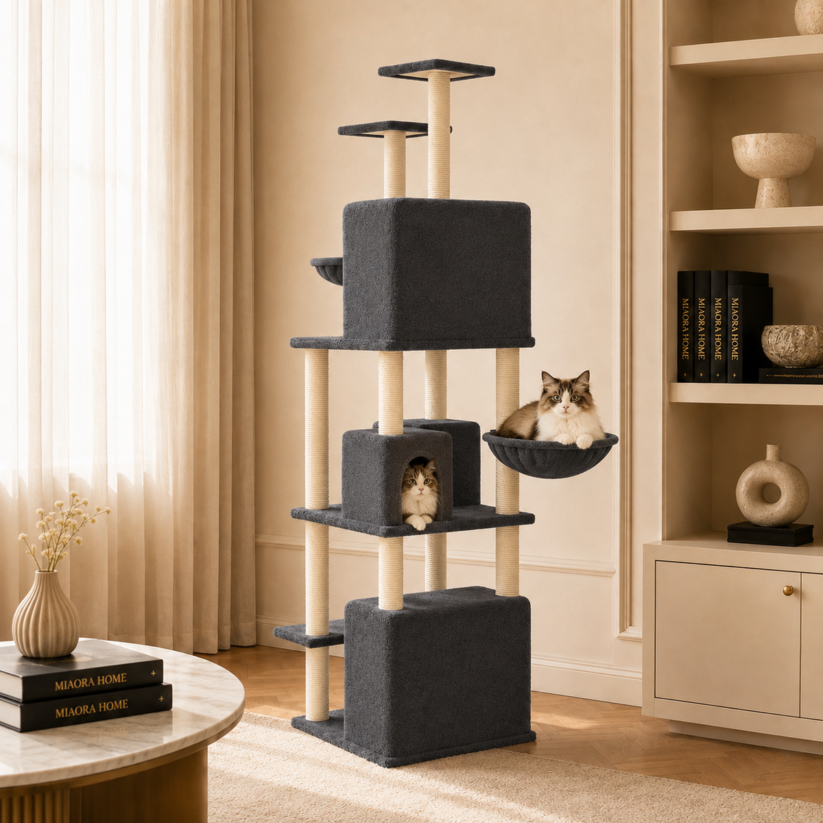 Arbre à chat design grande taille | Elegance