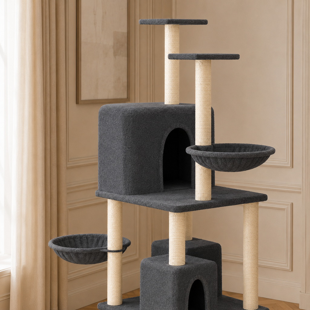 Arbre à chat design grande taille | Elegance
