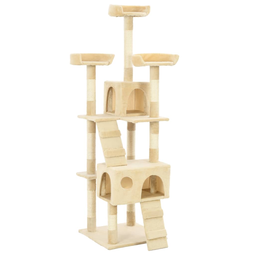 Arbre à chat design multi-niveaux | Signature